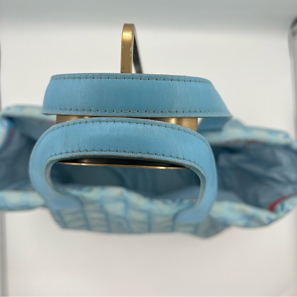 Chanel “Travel Line” Nylon Leather Tote Bag - Picture 9 of 9